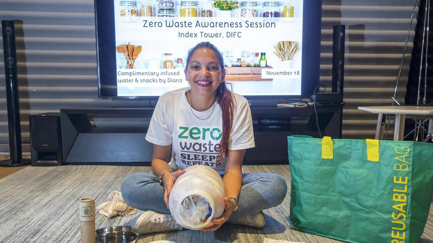 Doua Benhida runs Instagram account The Zero Waste Collective