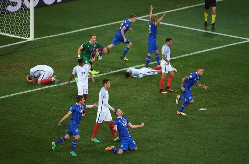 England made it out of their group and into the Round of 16 at Euro 2016, but then suffered a major shock as they lost to Iceland.