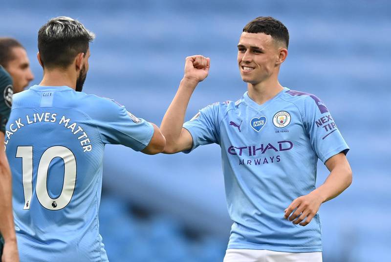 Phil Foden - 9: Two goals and played beautiful reverse pass to open up Burnley's defence for the fourth. Man of the match in his fourth Premier League start of the season. Reuters