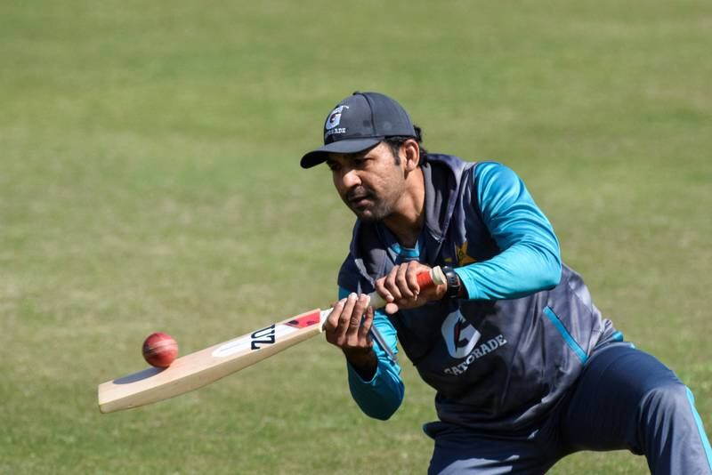 Pakistan's wicketkeeper Sarfaraz Ahmed returned to the Test team after four years during the first Test against New Zealand in Karachi on December 26, 2022. Reuters