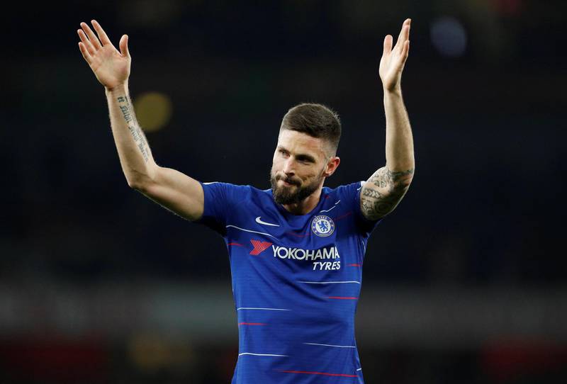 Olivier Giroud: Signed as a replacement for Diego Costa in January 2018, the Frenchman won the World Cup with France but hasn't had much to cheer since. Eden Hazard raves about the target man but the goals have dried up - just four in the league from 33 appearances since his £18m transfer. Could still come good, though he'll play second fiddle to Higuain if he joins. Success rating: 6/10. Reuters