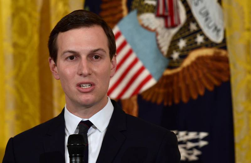 White House adviser Jared Kushner speaks in the East Room of the White House in Washington, Friday, May 18, 2018, during a Prison Reform Summit. (AP Photo/Susan Walsh)
