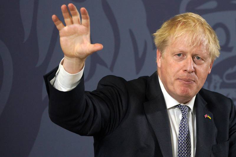 Prime Minister Boris Johnson's time in office was marked by scandals and U-turns. AFP