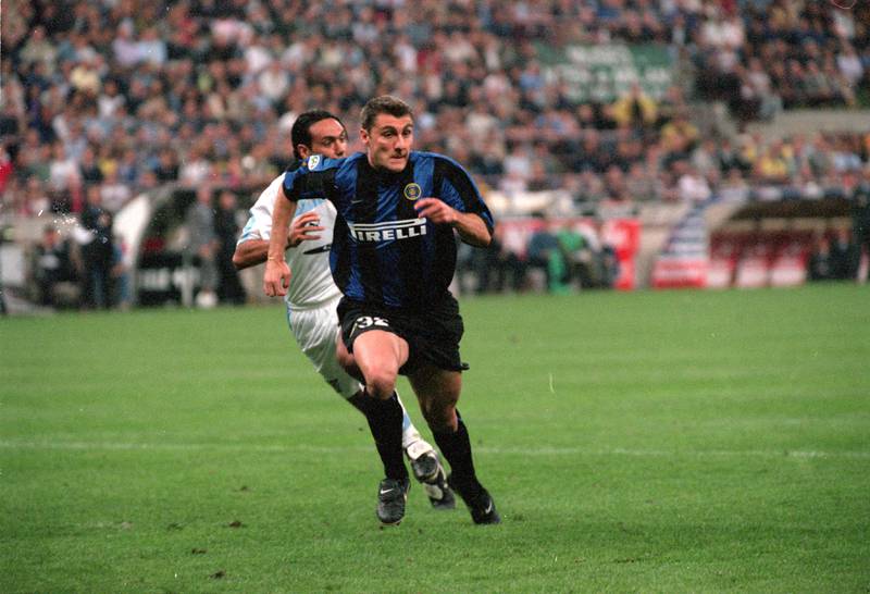 1999: Christian Vieri - Lazio to Inter Milan - €46.48m. Allsport