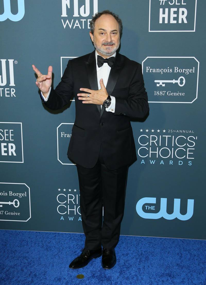 Kevin Pollak arrives at the 25th annual Critics' Choice Awards on Sunday, January 12, 2020. AFP