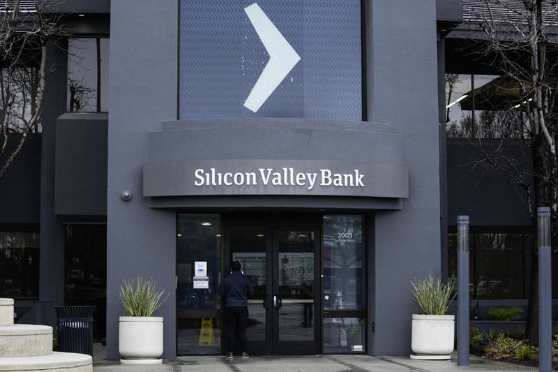 Silicon Valley Bank headquarters in Santa Clara, California, US. Its troubles are being felt across the Atlantic. Bloomberg