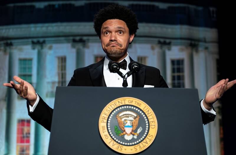 Noah addresses the annual White House Correspondents' Association Dinner in Washington, US on April 30, 2022. Reuters