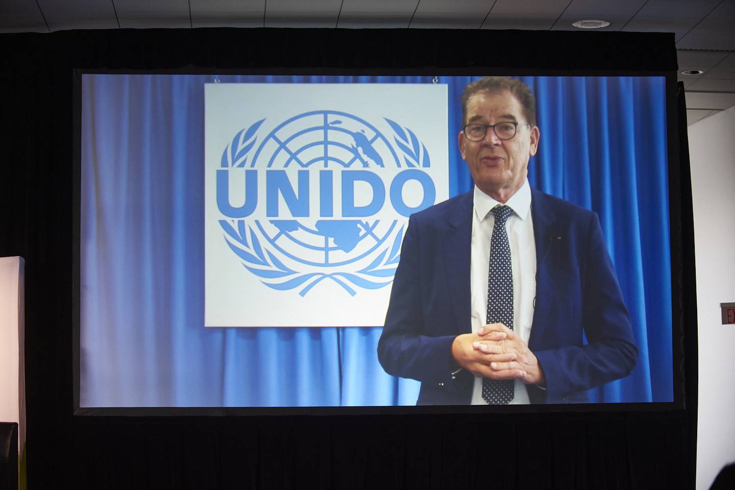 Gerd Muller, director general of the UN Industrial Development Organisation (Unido). Photo: GMIS America