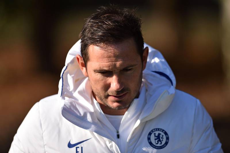 Chelsea head coach Frank Lampard. AFP