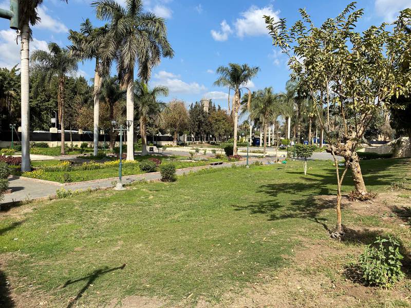 Al Masalah (obelisk) park in Zamalek. Nada El Sawy / The National 