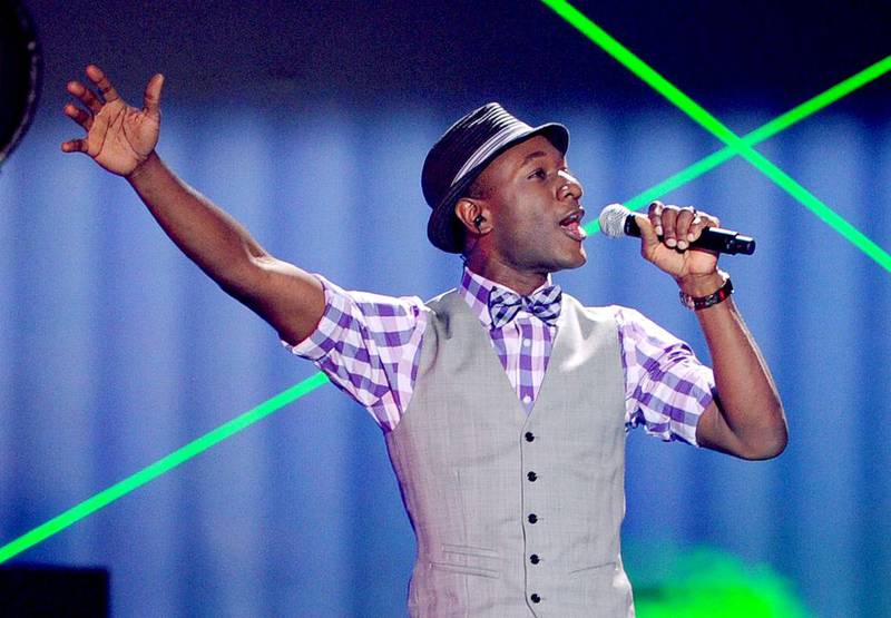 Aloe Blacc performs at Nickelodeon's 27th Annual Kids' Choice Awards in Los Angeles in March. Kevin Winter / Getty Images / AFP