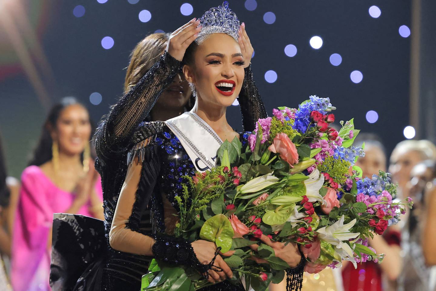 Miss USA R'Bonney Gabriel was crowned Miss Universe during the 71st Miss Universe pageant in New Orleans, Louisiana. Reuters