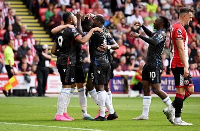 Sheffield United 0 Crystal Palace 1 (Edouard 49'): The Blades' return to the top-flight ended in defeat as Odsonne Edouard scored the winner as the Eagles kicked-off their first season without striker Wilfried Zaha since 2013/14. "What he's done for us in pre-season and today, that's what he's got," Palace manager Roy Hodgson said of his match-winner. "That's in his locker and it's really good to see him bringing that out." Getty