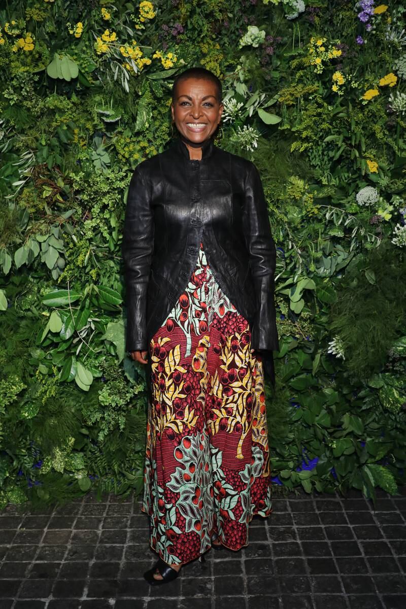 Adjoa Andoh attends the British Vogue X Self-Portrait Summer Party at Chiltern Firehouse.