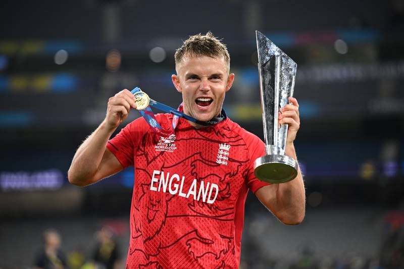 8) Sam Curran (England) Player of the tournament and player of the match in the final. It does not get any better than that. PA