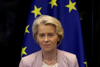 European Commission President Ursula von der Leyen has been praised for her success in navigating Europe’s response both to the Covid-19 pandemic and the war in Ukraine. EPA