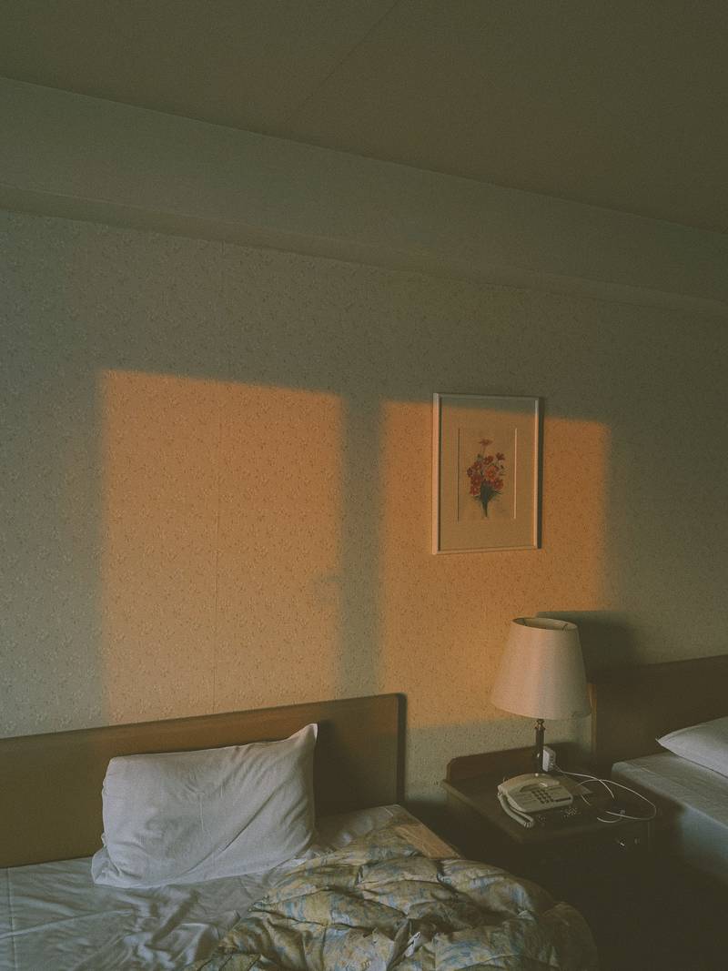 Still Life, First Place, 'Waking Up in Hotel Rooms', shot by Ayaka Takine in Kyushu Island, Japan, on iPhone XR. Photo: Ayaka Takine / IPPAWARDS