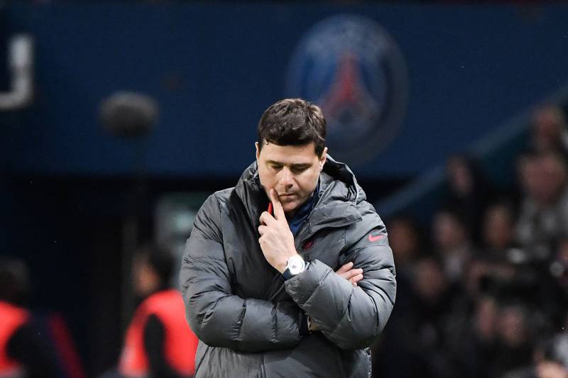 Mauricio Pochettino is leaving Paris Saint-Germain despite guiding the club to a Ligue 1 title. AFP