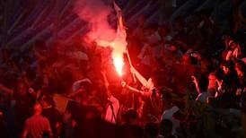 Roma fans go crazy in Rome after European success - in pictures
