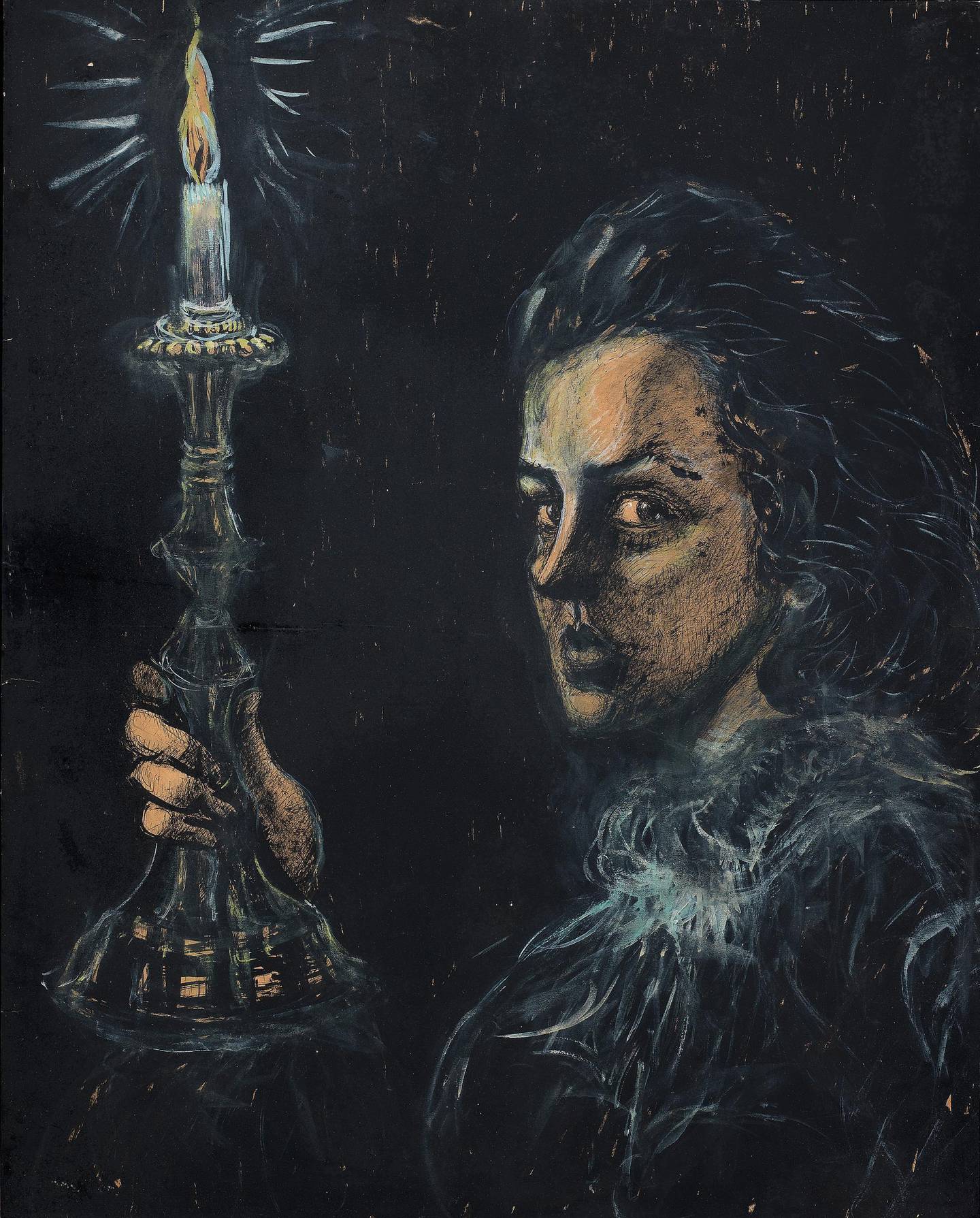 Fahrelnissa Zeid painted this portrait of her daughter as Lady Macbeth in the 1960s. Coutesy Bonhams