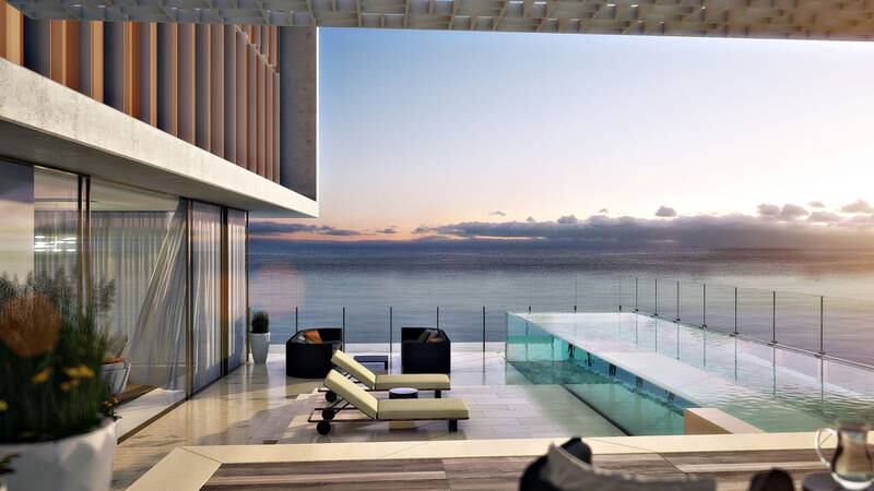 Some of the penthouses can have terrace pools. Photo: LuxuryProperty.com