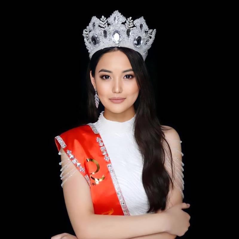 Miss Universe Kyrgyzstan 2022 is Altynai Botoyarova. Photo: Instagram / botoyarova_altynai