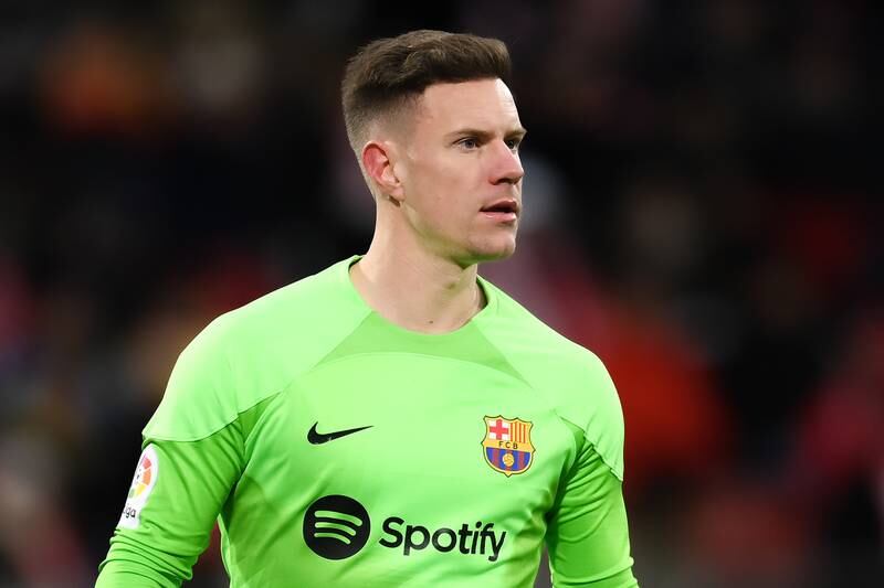 BARCELONA RATINGS: Marc-Andre ter Stegen - 7. His ninth season at Camp Nou and his best so far. Main reason Barcelona have only conceded six goals in 19 games. Fifteen clean sheets from 20 league games now and a relatively easy night for him. Getty