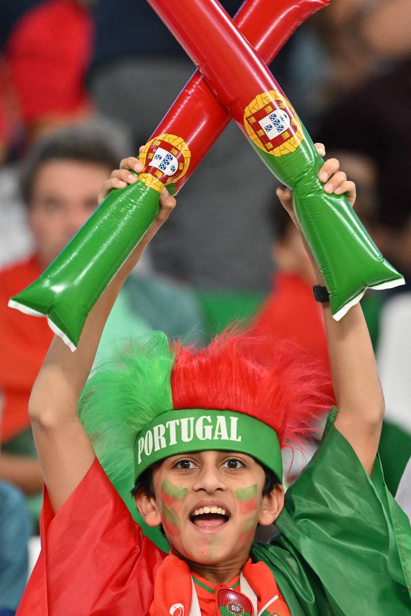 Portugal's supporters. AFP