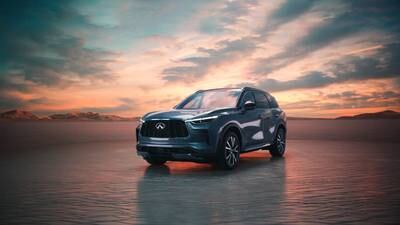 The 2022 Infiniti QX60 has arrived in the Middle East. All photos: Infiniti