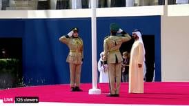 Sheikh Mohammed hoists UAE flag at Expo 2020 Dubai 