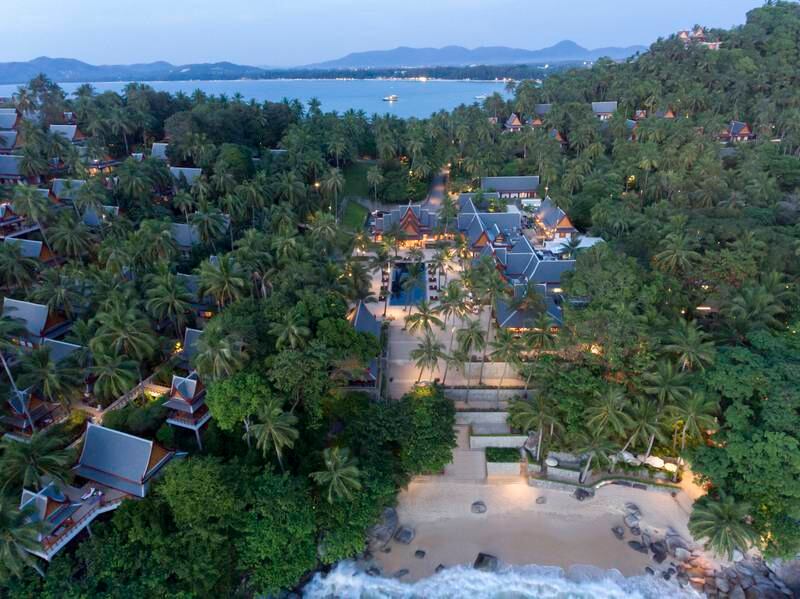 Amanpuri is built on the hillside of what was once a coconut plantation.