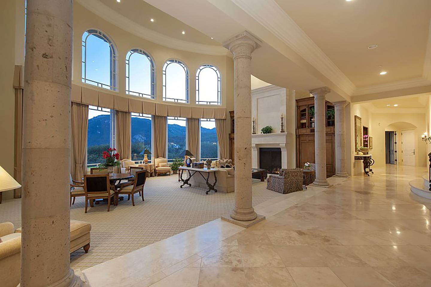 Britney Spears's villa is located in Thousand Oaks, California. The property consists of five bedrooms and seven-and-a-half bathrooms. Photo: Engel & Volkers