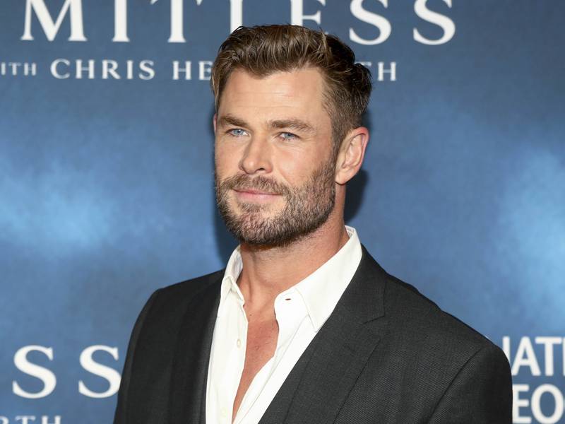 On Chris Hemsworth's new docuseries 'Limitless,' the actor is shown discovering that he has a high risk of developing Alzheimer's. AP