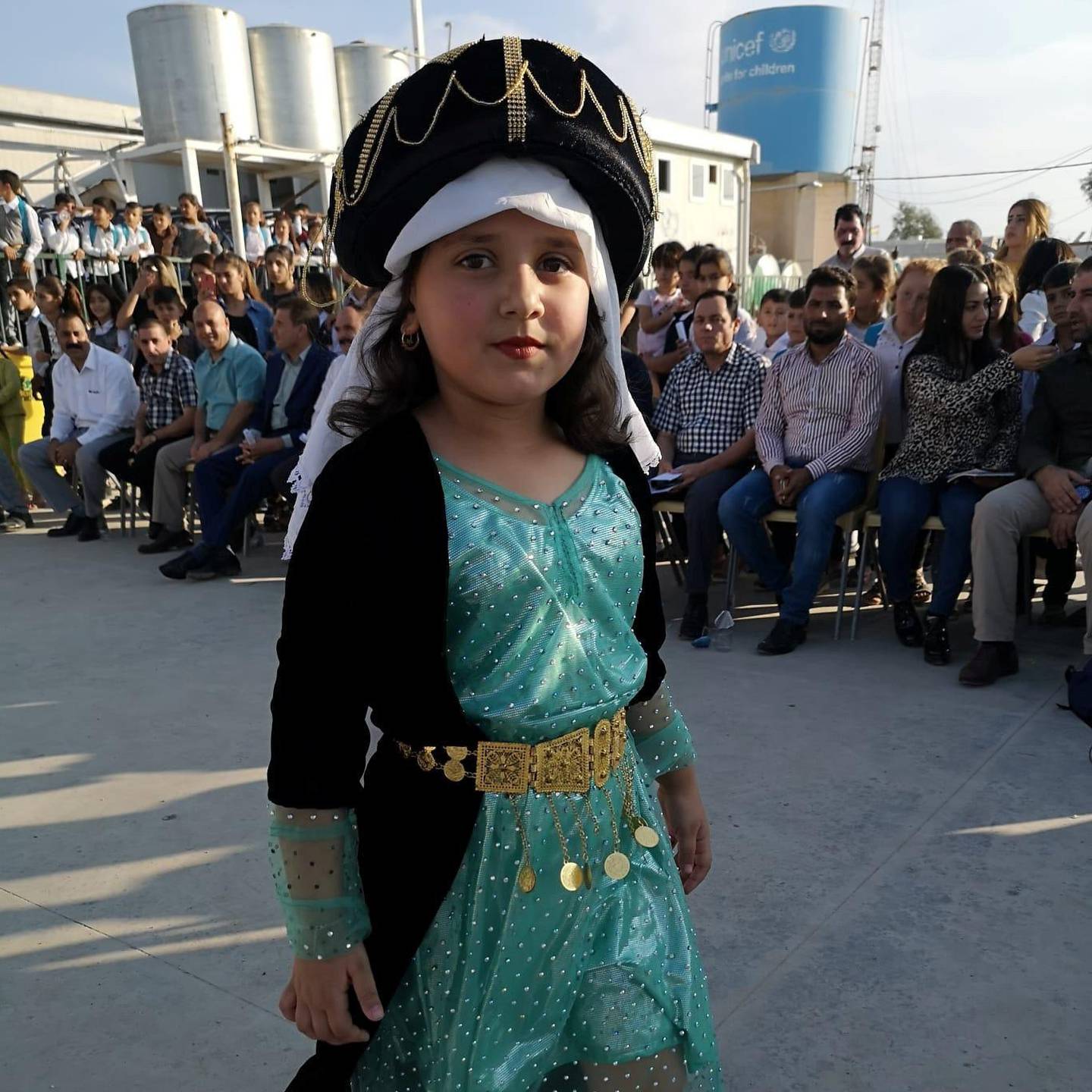 A Yazidi girl. AMAR 