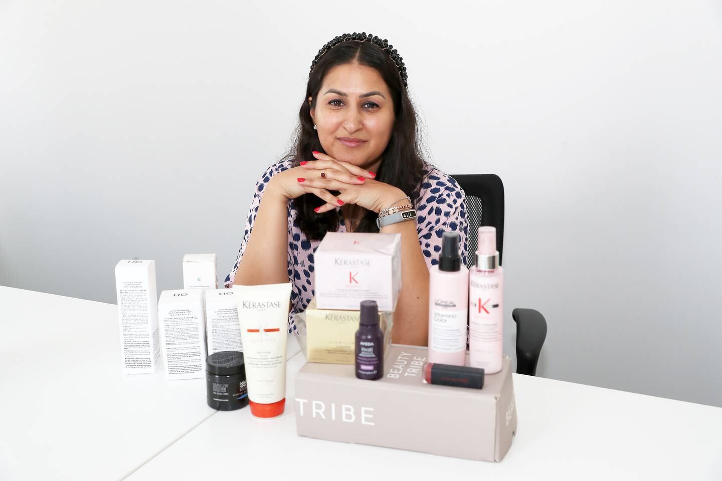 Nidhima Kohli says running a start-up is intense, so she rewards herself with meditation and massages. Pawan Singh / The National 