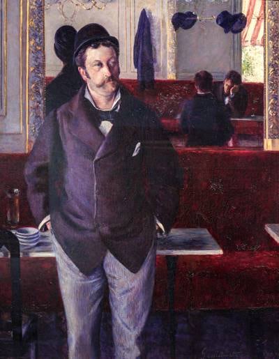 'In the Cafe' (1880), oil on canvas by Gustave Caillebotte. Victor Besa / The National