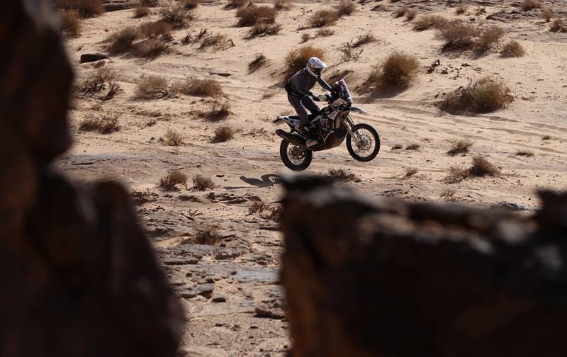 Rallying - Dakar Rally - Stage 1 - Hail to Hail, Saudi Arabia Duust Rally Team's Konrad Dabrowski in action.