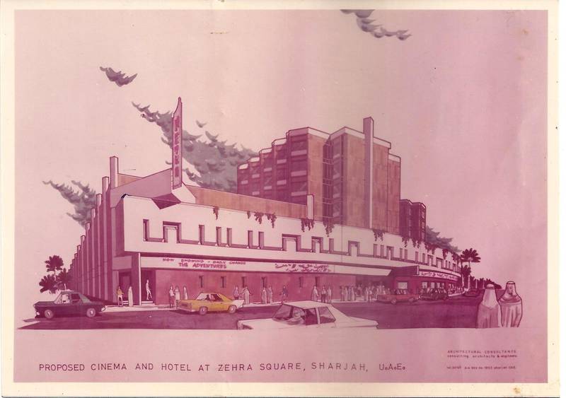 <p>A rendering of Al Zahra hospital&nbsp;&ndash; in its original incarnation as a hotel. Its purpose was changed midway through the construction process.&nbsp;</p>
