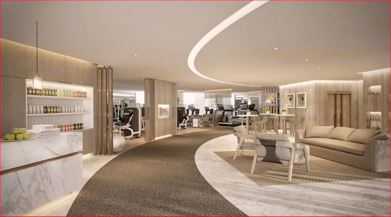 Guests can check-out the 24-hour fitness centre. 