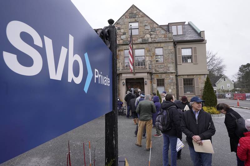 Silicon Valley Bank failed after depositors hurried to withdraw money this week amid concerns about the bank’s health. AP Photo