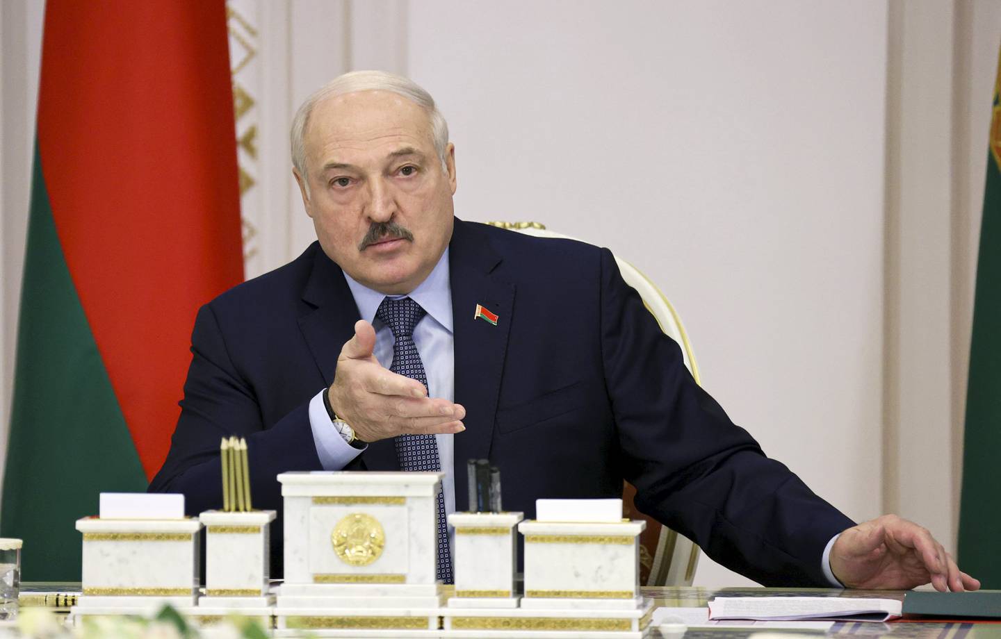 Belarusian President Alexander Lukashenko has been accused of encouraging a surge of migrants to EU borders