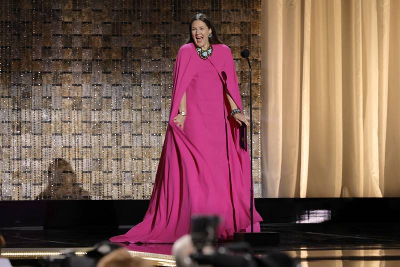 Drew Barrymore at the 49th Daytime Emmy Awards in June. Getty Images