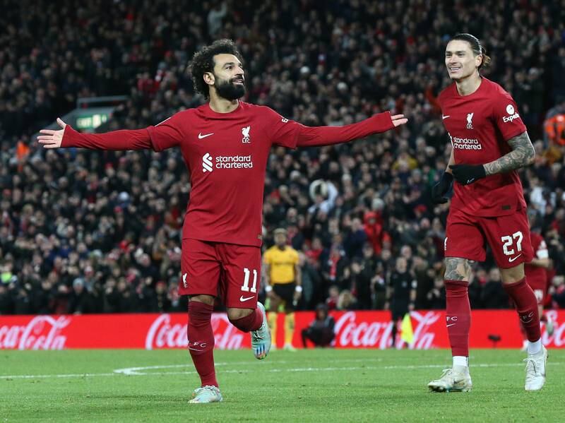 Mohamed Salah 6 - Decision-making could have been better at times. He did get on the scoresheet through some good fortune before the chance, but Liverpool’s talisman needs to do more. EPA