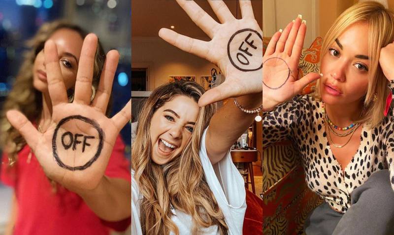 Celebrities including Jade Thirlwall (left), Zoe Sugg and Rita Ora are backing the first Digital Detox Day. Instagram 