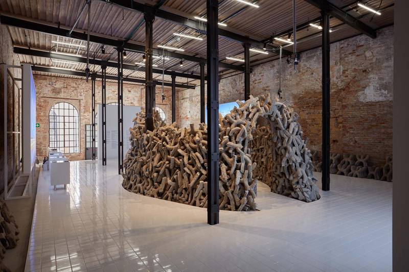 Wetland, the UAE's exhibition at the Venice Architecture Biennale, curated by Wael Awar and Kenichi Teramoto. National Pavilion UAE / La Biennale di Venezia
