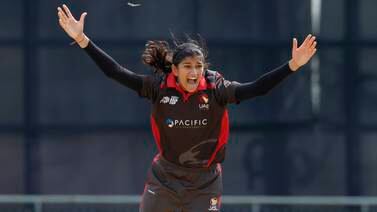 An image that illustrates this article Jemimah and Deepti quell UAE hopes of upset against India