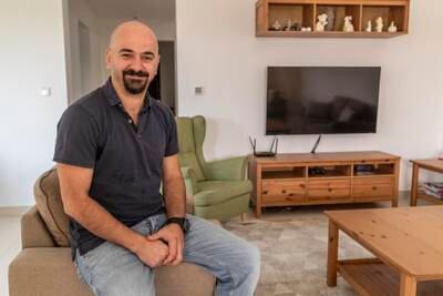 George Karebian and his wife Ani Bezdigian paid Dh2.4 million for their home in Dubai's Serena housing development. All photos: Antonie Robertson / The National