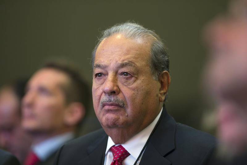 7th: Carlos Slim, $67.1bn (telecoms). Susana Gonzalez / Bloomberg News