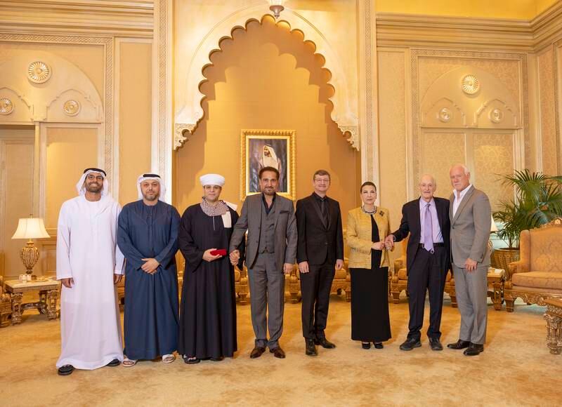 The 2023 Abu Dhabi Festival Award ceremony took place on Wednesday at Emirates Palace. Photo: Admaf
