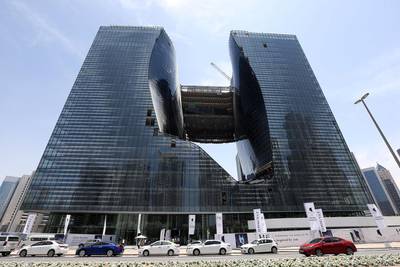 The Opus is Zaha Hadid's first and only building in Dubai. Pawan Singh / The National
